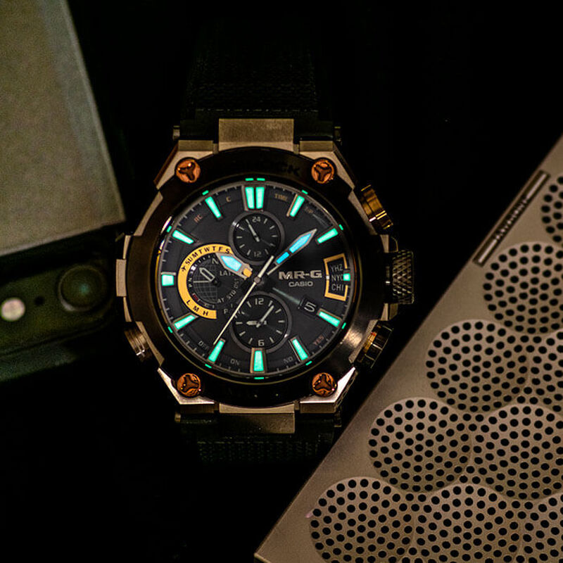 G-Shock MR-G Titanium Solar Bluetooth Watch, 54.7mm image number 6