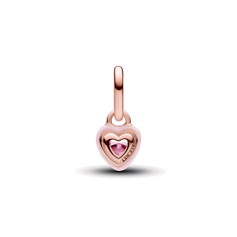 Pandora ME Pink Chakra Heart Mini Dangle Charm image number 1
