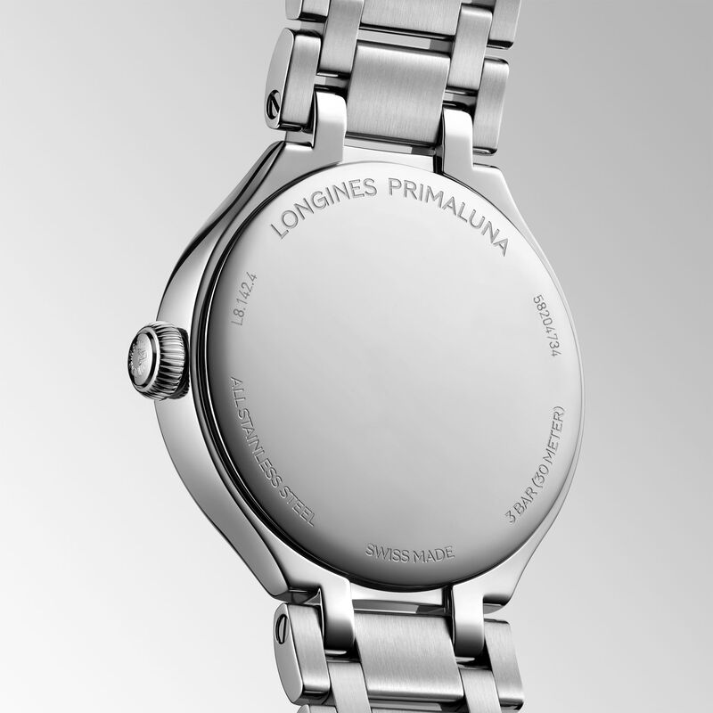 Longines Primaluna Silver Dial Watch, 30mm image number 2