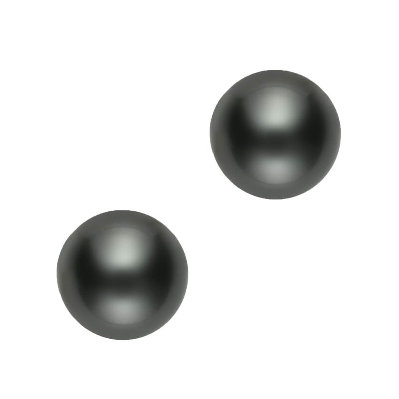 Mikimoto Black South Sea Cultured Pearl Earrings, 8mm, 18K image number 1