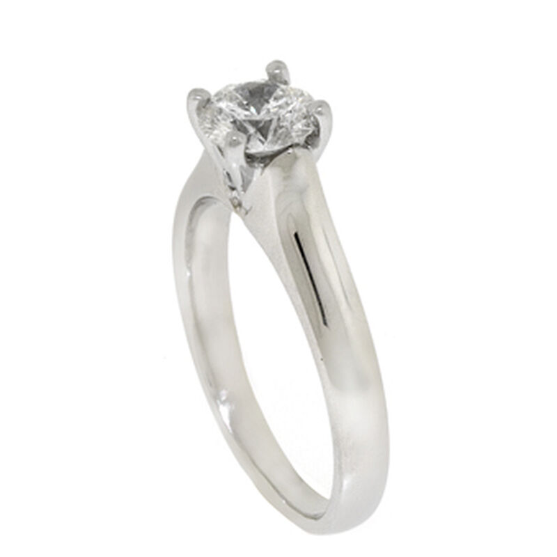 Ben Bridge Signature Diamond™ Solitaire Ring in Platinum, 3/4 ct. image number 2