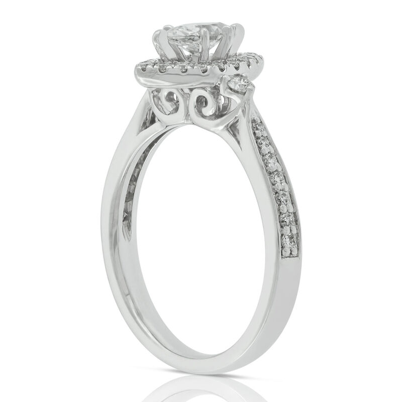 Marquise Diamond Ring 14K image number 3