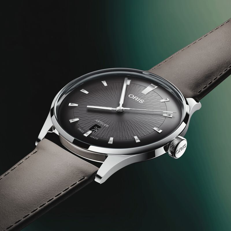 Oris Artelier Date Black Dial Watch, 38mm image number 1