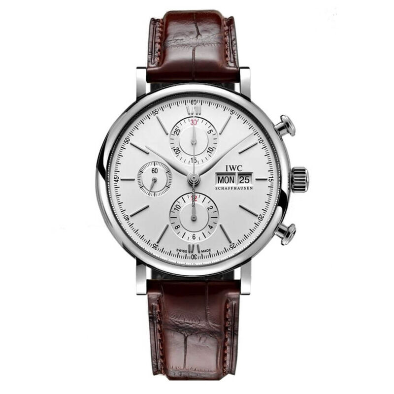 IWC Portofino Chronograph Silver Dial Watch, 42mm image number 0