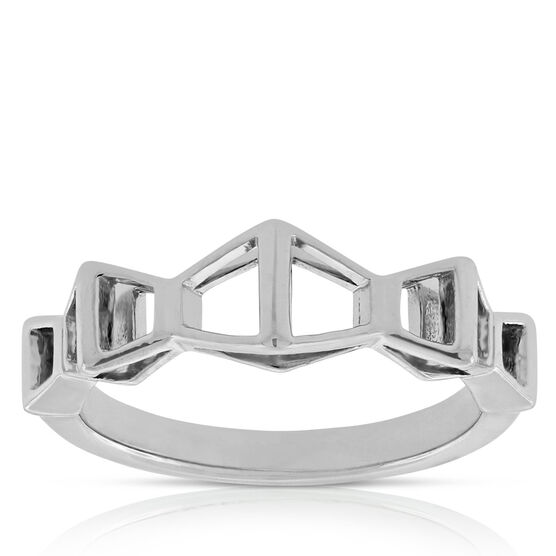 Lisa Bridge Trapezoid Ring
