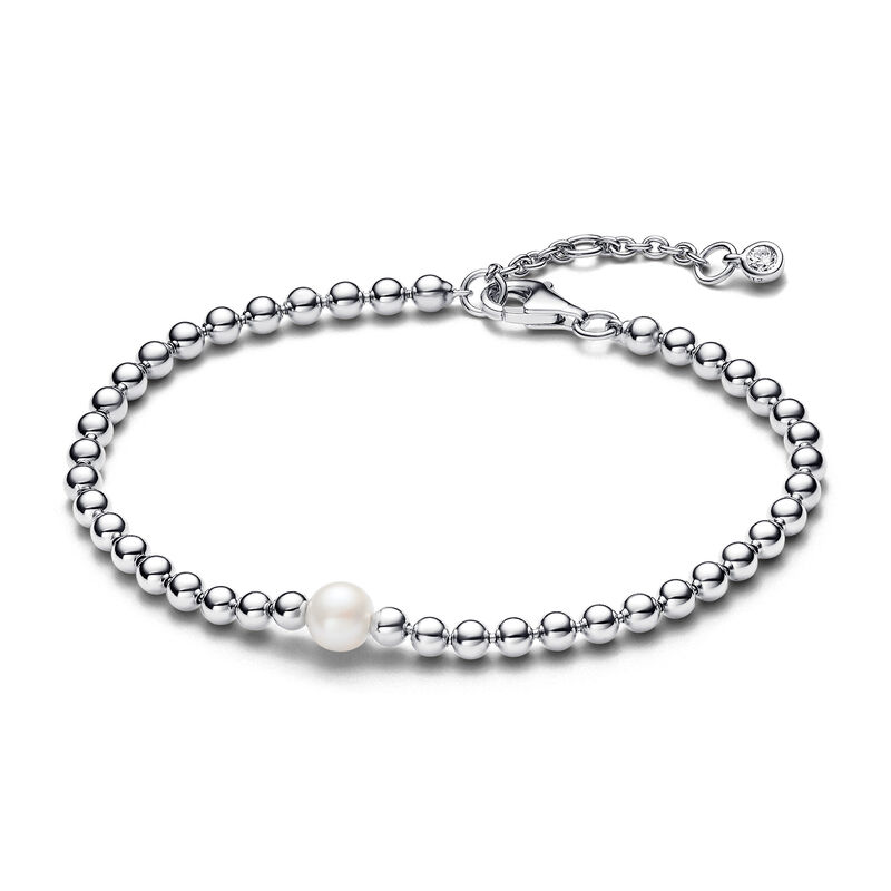 Pandora Treated Freshwater Cultured Pearl & Beads Bracelet image number 0