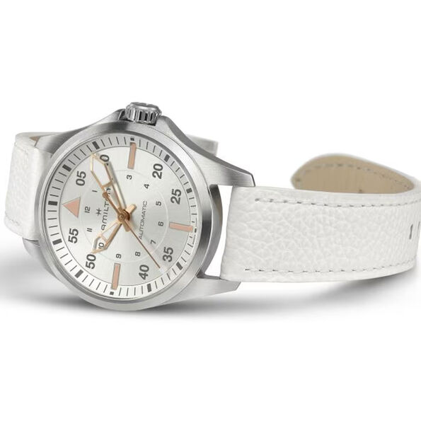 Hamilton Khaki Aviation Pilot Auto Silver Dial Watch, 36mm