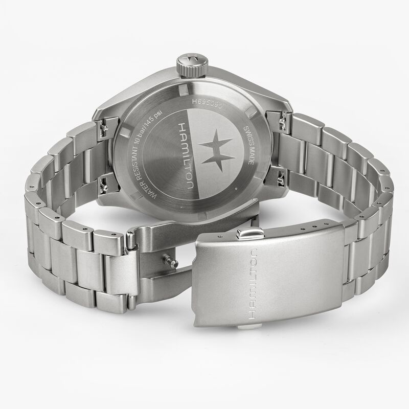 Hamilton Khaki Field Mechanical Power Reserve Black Dial Watch, 40mm image number 1