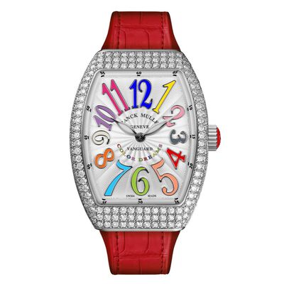 Franck Muller Vanguard Classic Silver Dial Watch, 32mm x 42.3mm