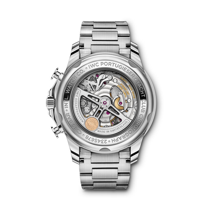 IWC Portugieser Yacht Club Chronograph Blue Dial Watch, 44.6mm image number 1