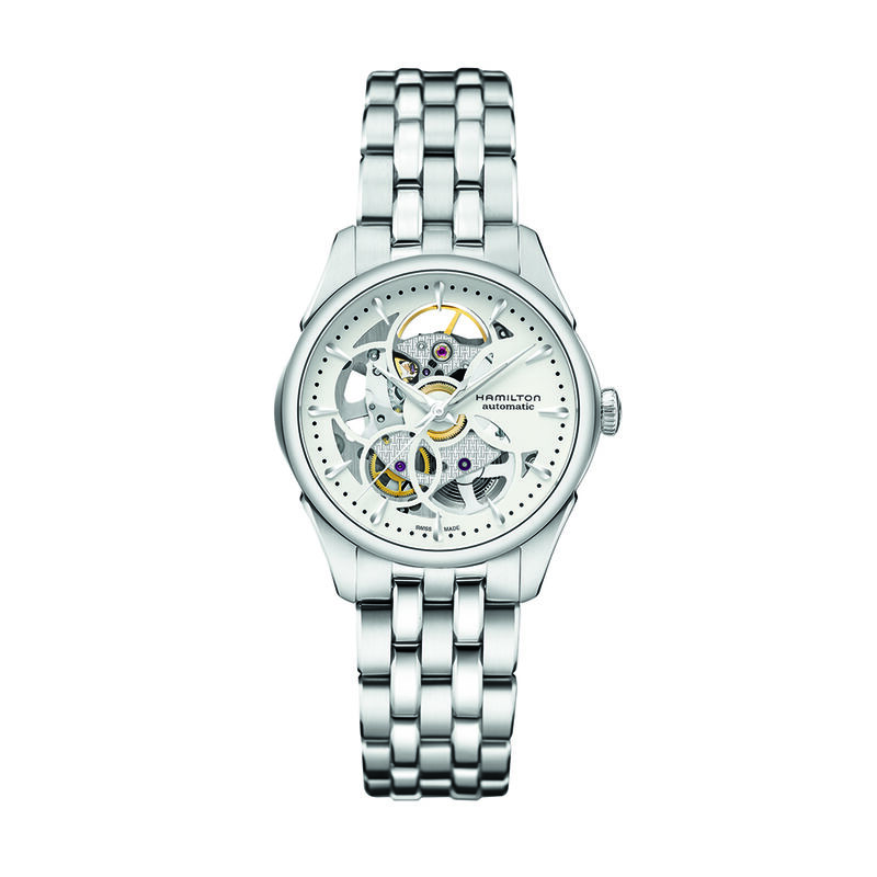 Hamilton Jazzmaster Skeleton Lady Auto White Dial Watch, 36mm image number 0