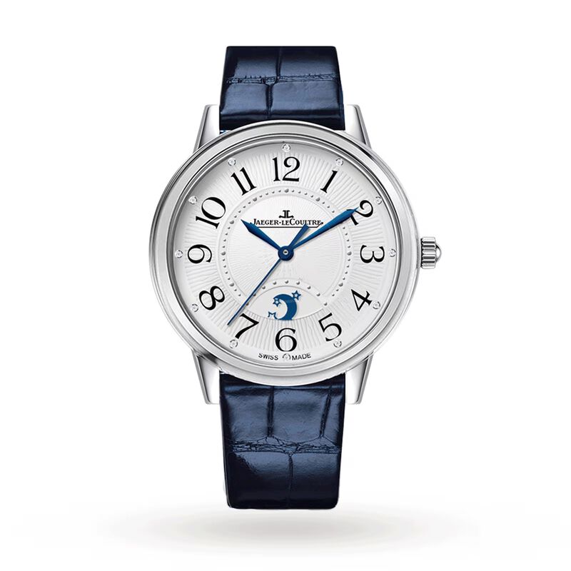 Pre-Owned Jaeger-LeCoultre Rendez-Vous Night & Day Large Silver Dial Watch, 38.2mm image number 0