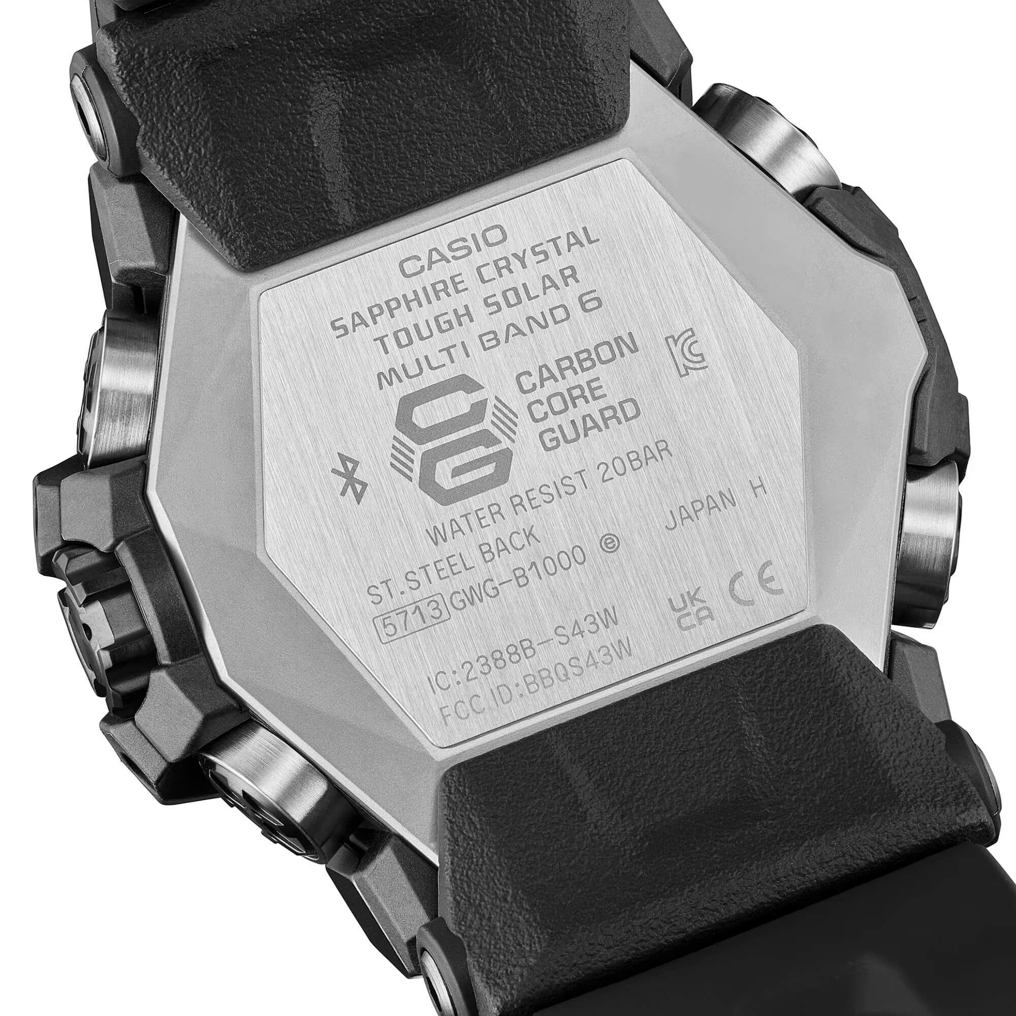 G-Shock Master of G-Land Mudmaster Watch Black Dial Black Resin