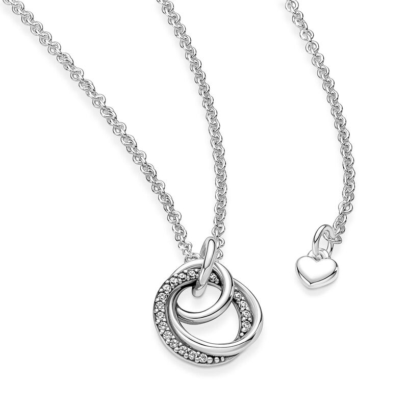 Pandora Family Always Encircled Pendant Necklace image number 3