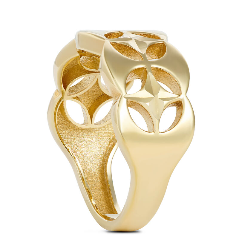 Toscano Petal Ring, 14K Yellow Gold image number 1