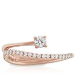 Rose Gold Ikuma Canadian Diamond Ring 14K