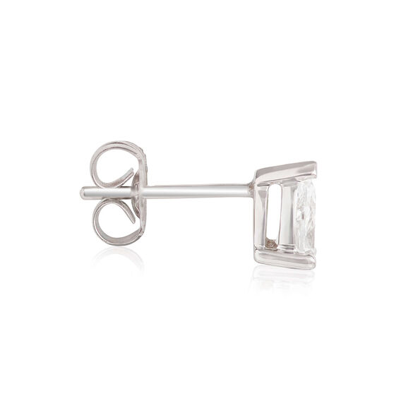 Pear Diamond Solitaire Stud Earrings 14K, 1/4 ctw.