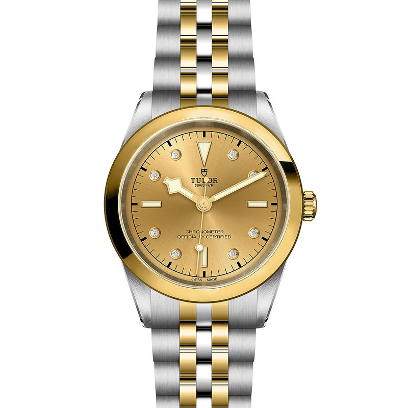 TUDOR Black Bay 41 S&G Champagne-Colour With Diamond Dial Watch, 41mm image number 1