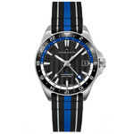 Norqain Adventure NEVEREST GMT Blue Black NATO Rubber Watch, 41mm