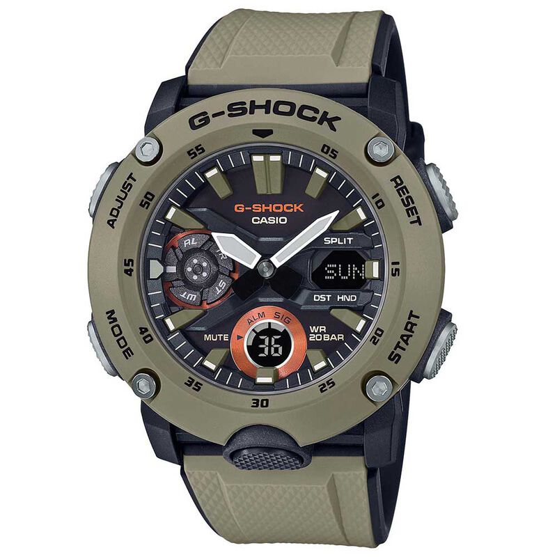 G-Shock Analog / Digital GA-2000 Carbon Core Guard Watch image number 0