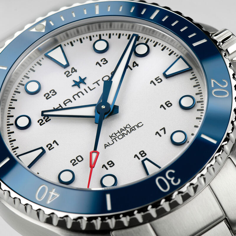 Hamilton Khaki Navy Scuba Auto Silver Dial Watch, 43mm image number 3