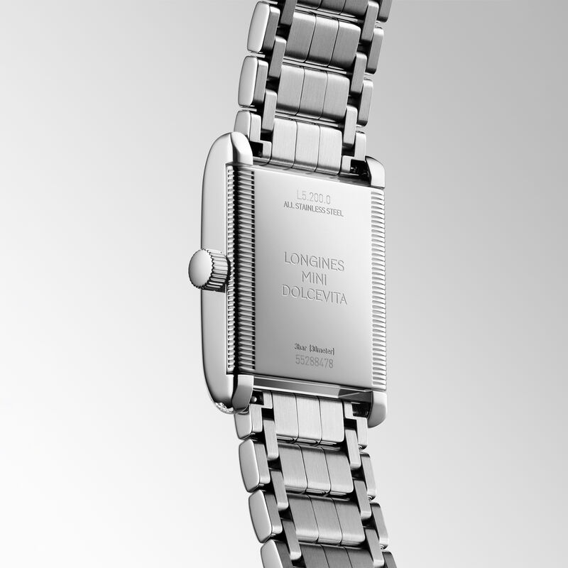 Longines Mini Dolcevita Silver Dial Watch, 21.5mm x 29mm image number 2
