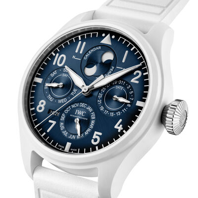 IWC Big Pilot's Perpetual Calendar ProSet Le Petit Prince Blue Dial Watch, 42.9mm
