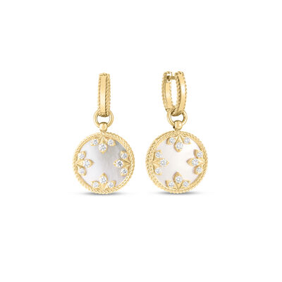 Roberto Coin 18K Yellow Gold Venetian Medallions Drop Earrings