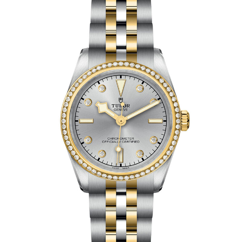 TUDOR Black Bay 31mm S&G Silver With Diamond Dial Watch image number 1