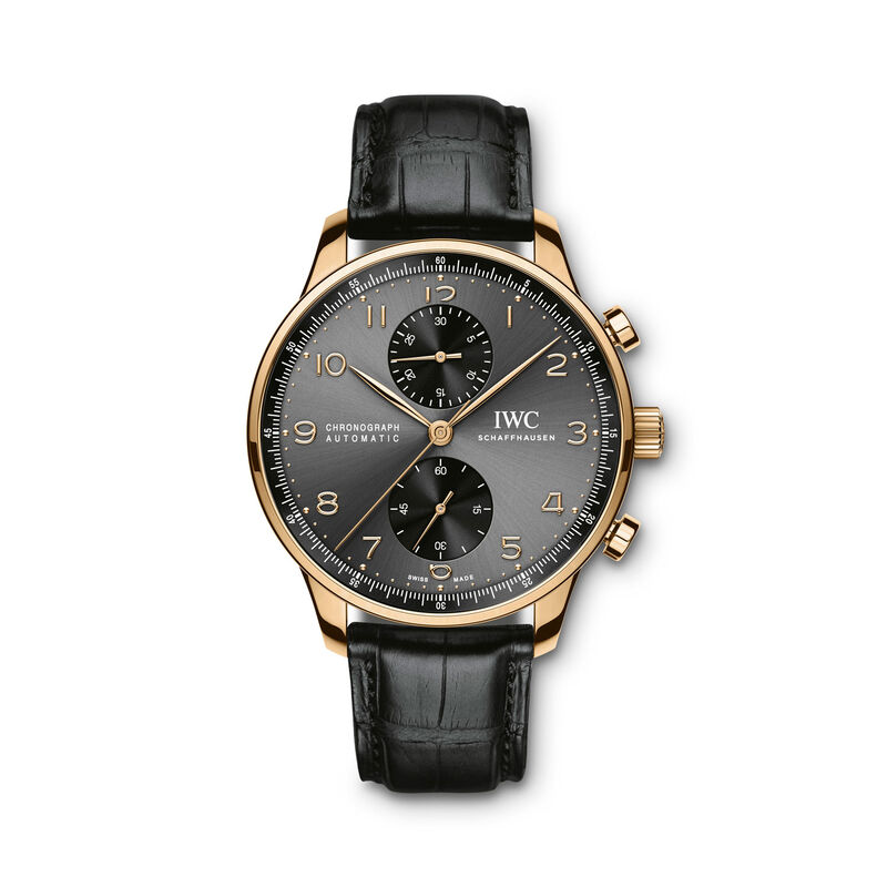 IWC Portugieser Chronograph Watch 18K Rose Gold image number 0
