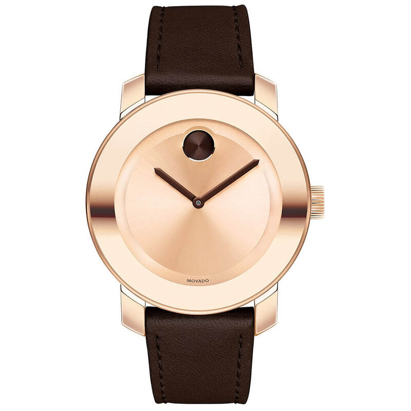 Movado Bold Rose IP Brown Detailed Watch, 36mm image number 1