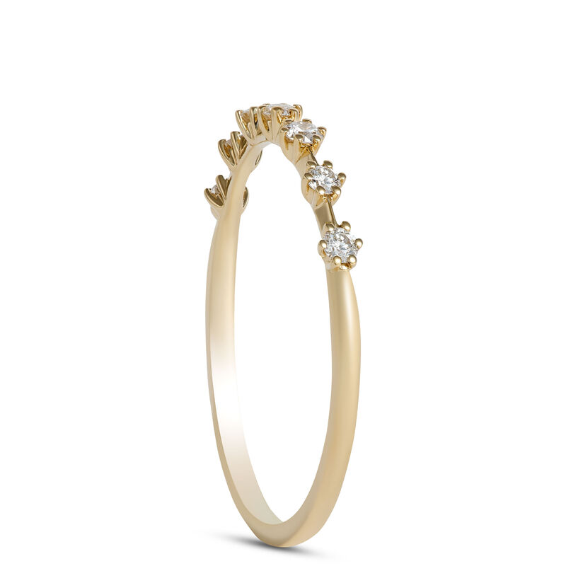 Round Diamond Ring, 14K Yellow Gold image number 1