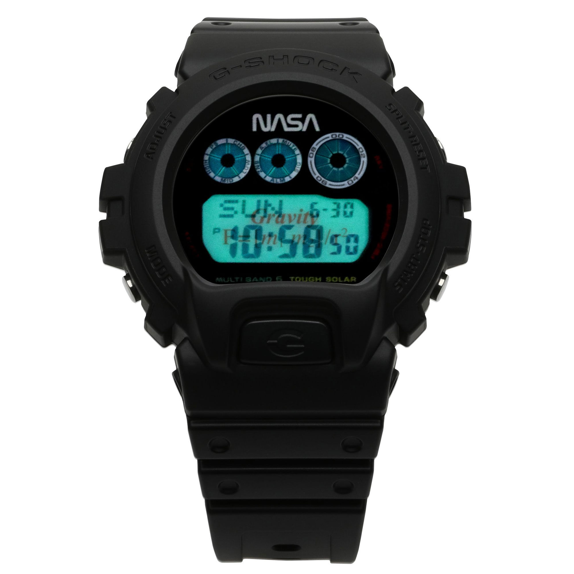 G-Shock NASA Themed 6900 Series Limited Edition Digital Black Dial