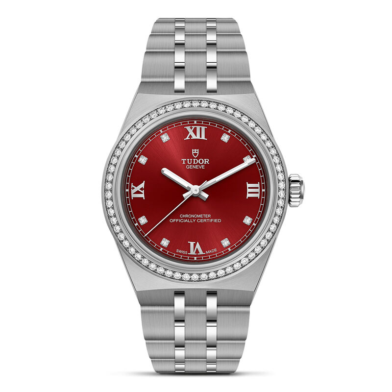 TUDOR Royal Red Dial Watch, 30mm image number 0