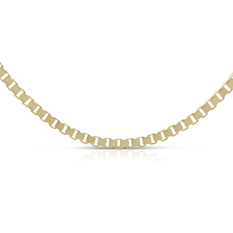 Box Chain 14K, 18" image number 1