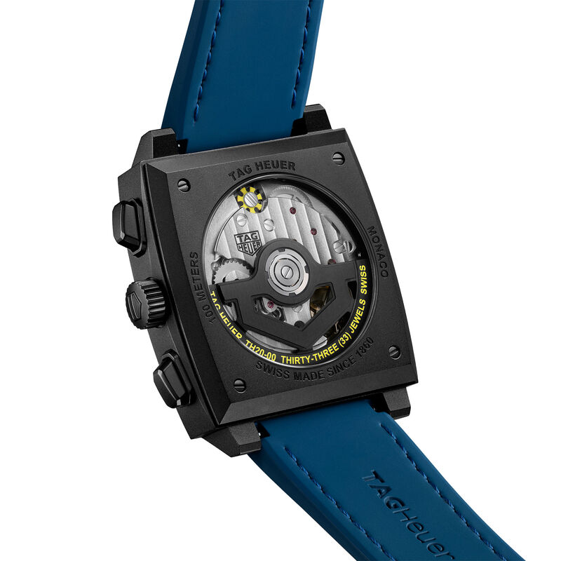 TAG Heuer Monaco Chronograph Blue Dial Watch, 39mm image number 2