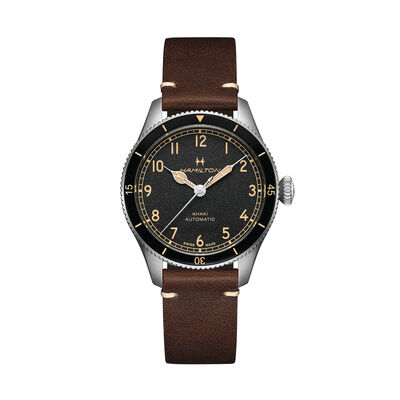 Hamilton Khaki Aviation Pilot Pioneer Black Dial Watch, 38mm