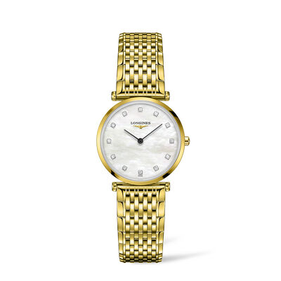 Longines La Grande Classique De Longines White Mother-of-Pearl Dial Watch, 29mm