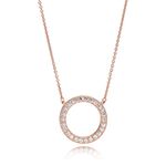 Pandora Circle of Sparkle CZ Necklace