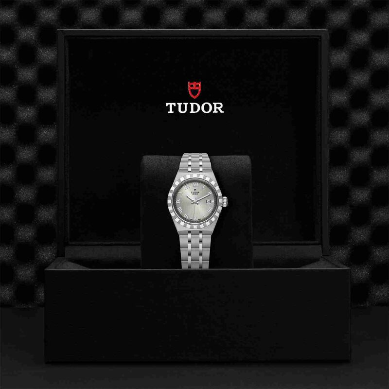 TUDOR Royal Watch Steel Case Silver Dial Steel Bracelet, 28mm image number 2
