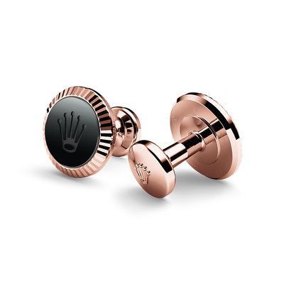 &lsquo;Fluted&rsquo; cufflinks