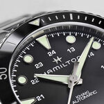 Hamilton Khaki Navy Scuba Black Steel Automatic Watch, 43mm