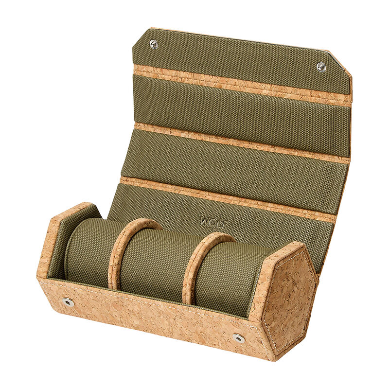 WOLF Cortica Triple Hexagon Watch Roll with Capsule image number 0