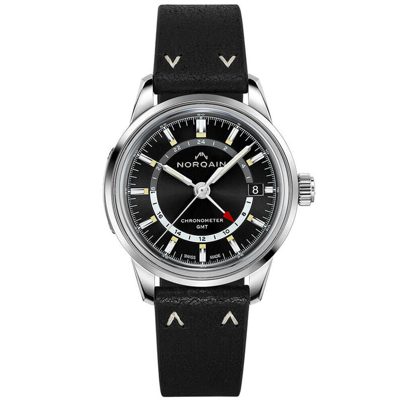 Norqain Freedom 60 GMT Black Norlando Watch, 40mm image number 0