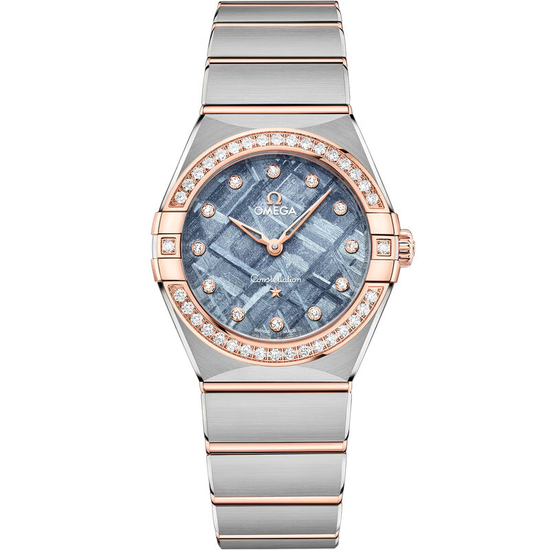 OMEGA Constellation Steel ‑ Sedna&trade; Gold on Steel ‑ Sedna&trade; Gold Blue Dial Watch, 28mm image number 0