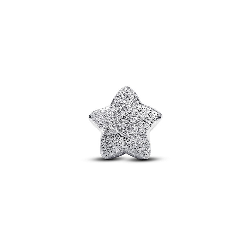 Pandora Textured Star Mini Charm image number 1