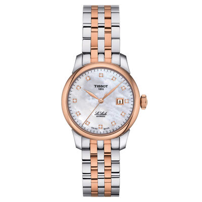 Tissot Le Locle Automatic Rose PVD Diamond Watch, 29mm