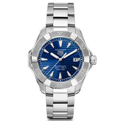 TAG Heuer Aquaracer Professional 200 Solargraph Blue Dial Watch, 40mm
