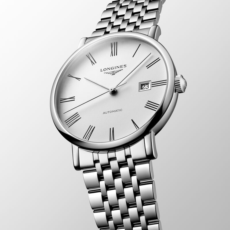 Longines Elegant Collection White Dial Watch, 41mm image number 2