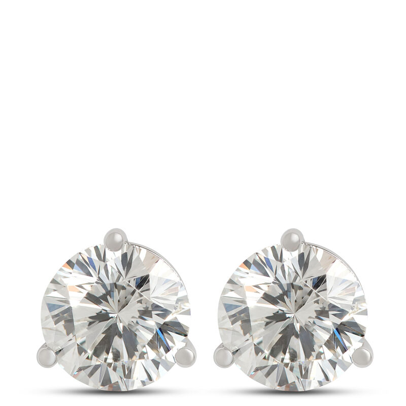Ben Bridge Signature Diamond Studs,1.5 Carat Total Weight, in 18K White Gold image number 0